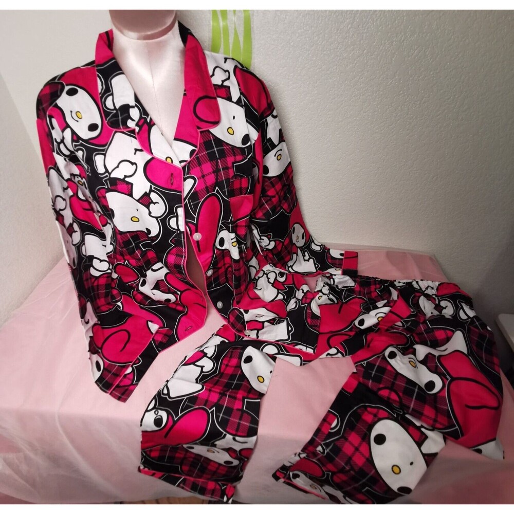 My Melody Pajamas Size Small Sazac Loungewear Sleepwear Kawaii Cosplay Halloween